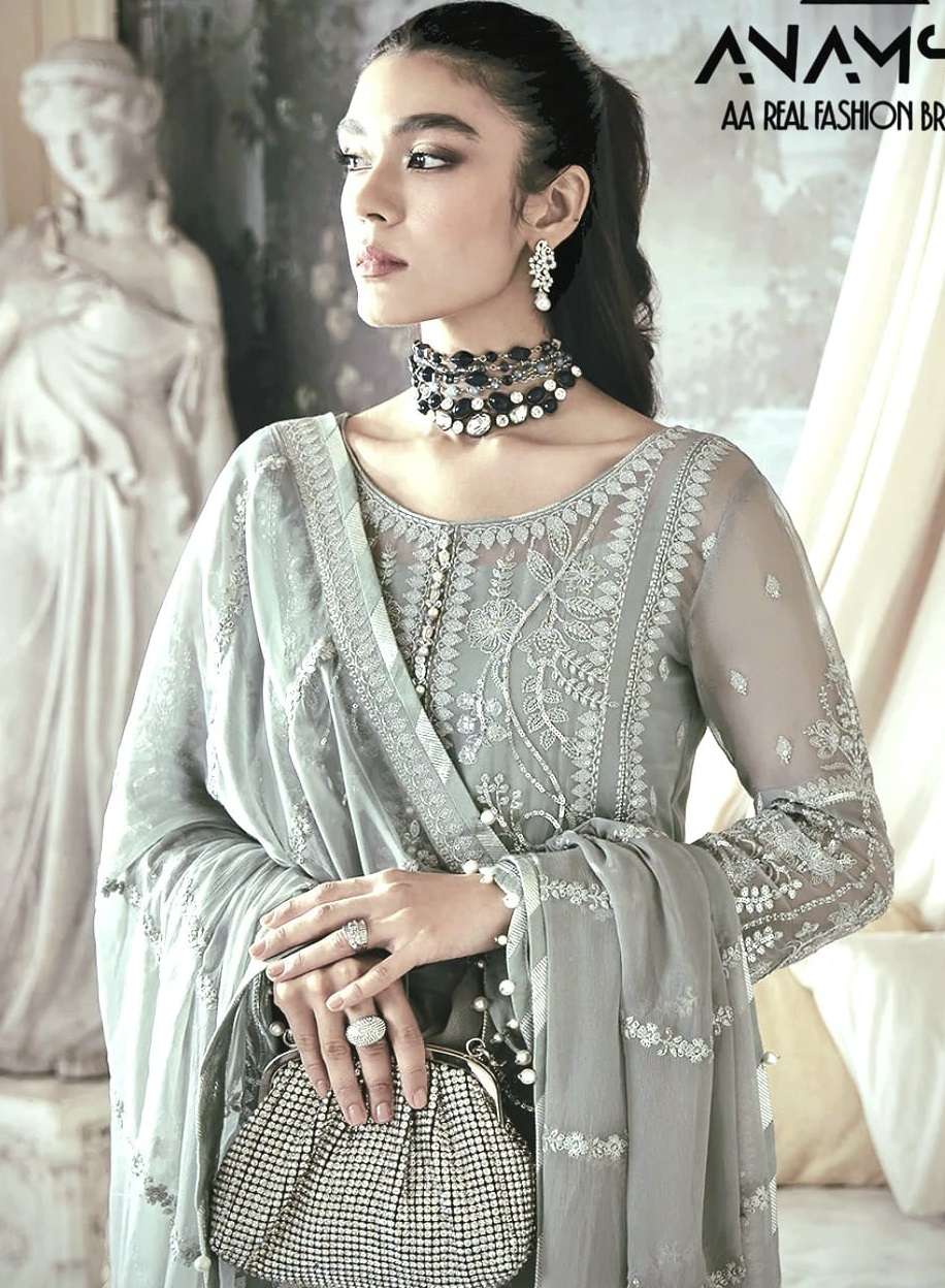  D No 290 Semi Stitched Anamsa